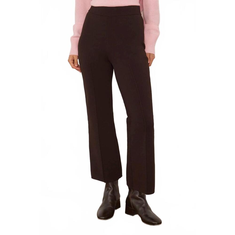 NEW APIECE APART rene pull on pants in deep espresso
